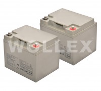 WOLLEX - 12000145 12V 45Ah Deep Cycle Akü 2 adet