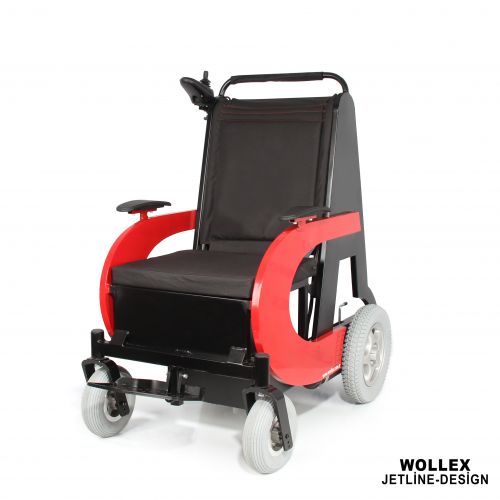 WOLLEX - Jetline-Design Refakatçi Sürüşlü Akülü Tekerlekli Sandalye
