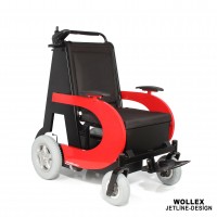 Jetline-Design Refakatçi Sürüşlü Akülü Tekerlekli Sandalye - 6