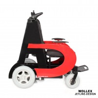 Jetline-Design Refakatçi Sürüşlü Akülü Tekerlekli Sandalye - 9