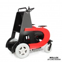 Jetline-Design Refakatçi Sürüşlü Akülü Tekerlekli Sandalye - 11