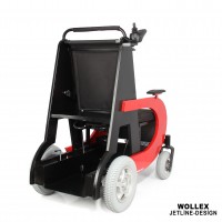 Jetline-Design Refakatçi Sürüşlü Akülü Tekerlekli Sandalye - 13