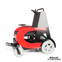 Jetline-Design Refakatçi Sürüşlü Akülü Tekerlekli Sandalye - 22