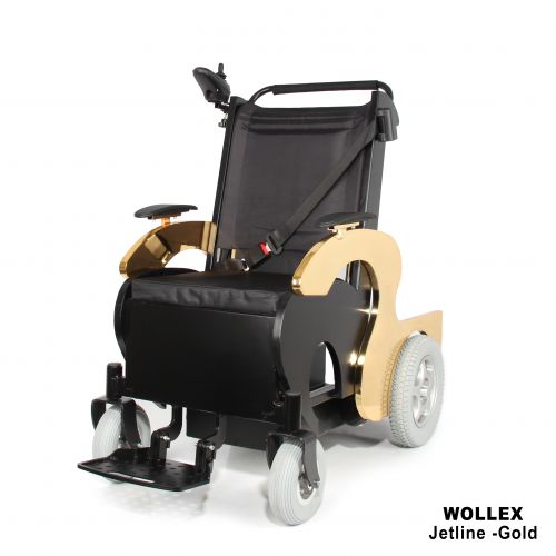 WOLLEX - Jetline-Gold Refakatçi Sürüşlü Akülü Tekerlekli Sandalye