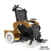 Jetline-Gold Refakatçi Sürüşlü Akülü Tekerlekli Sandalye - 7