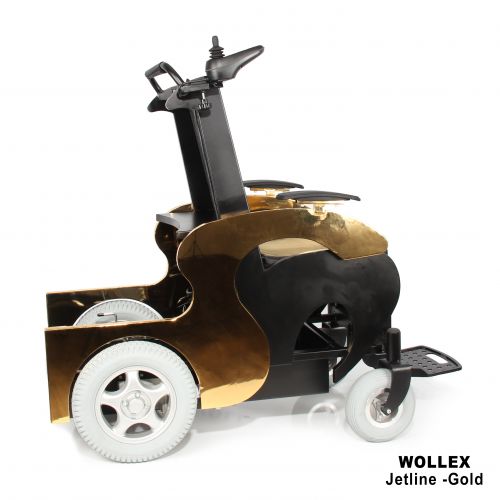 Jetline-Gold Refakatçi Sürüşlü Akülü Tekerlekli Sandalye