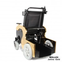 Jetline-Gold Refakatçi Sürüşlü Akülü Tekerlekli Sandalye - 17