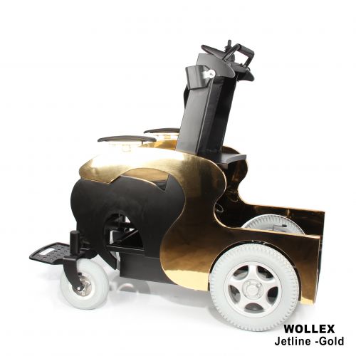 Jetline-Gold Refakatçi Sürüşlü Akülü Tekerlekli Sandalye