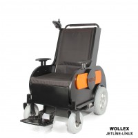 WOLLEX - Jetline-Linux Refakatçi Sürüşlü Akülü Tekerlekli Sandalye