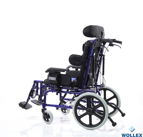 WG-M958L 44CM Özellikli Yetişkin Tekerlekli Sandalye ( Refakatçi Fren Özelliği Yoktur ) 