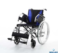 W217 Aluminyum Hafif Manuel Tekerlekli Sandalye - 34