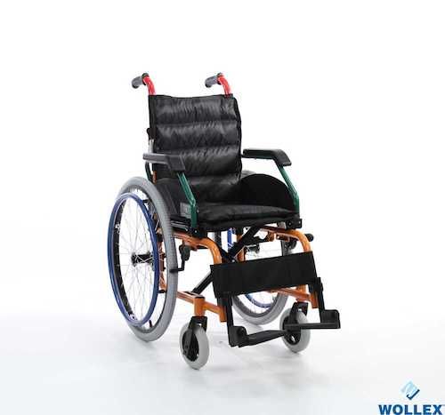 W980 Çocuk Aluminyum Manuel Tekerlekli Sandalye